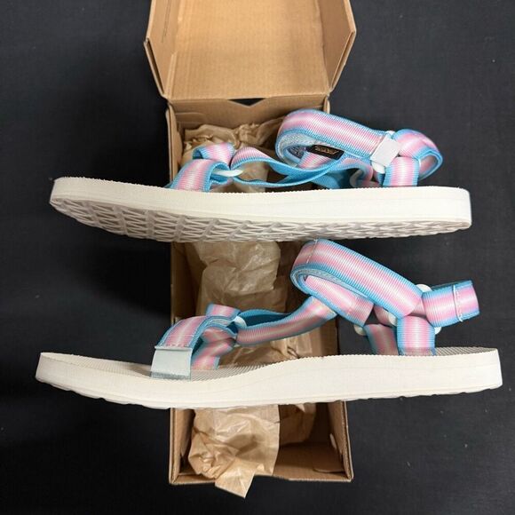 Teva Original Universal Gradiate Sandals 11 Pastel Multi - Picture 4 of 6